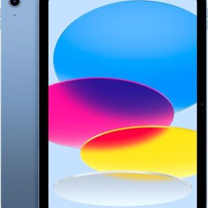 Apple iPad 11-inch: A16 chip, 11-inch Model, Liquid Retina Display, 128GB, Wi-Fi 6, 12MP Front/12MP Back Camera, Touch ID, All-Day Battery Life — Blue