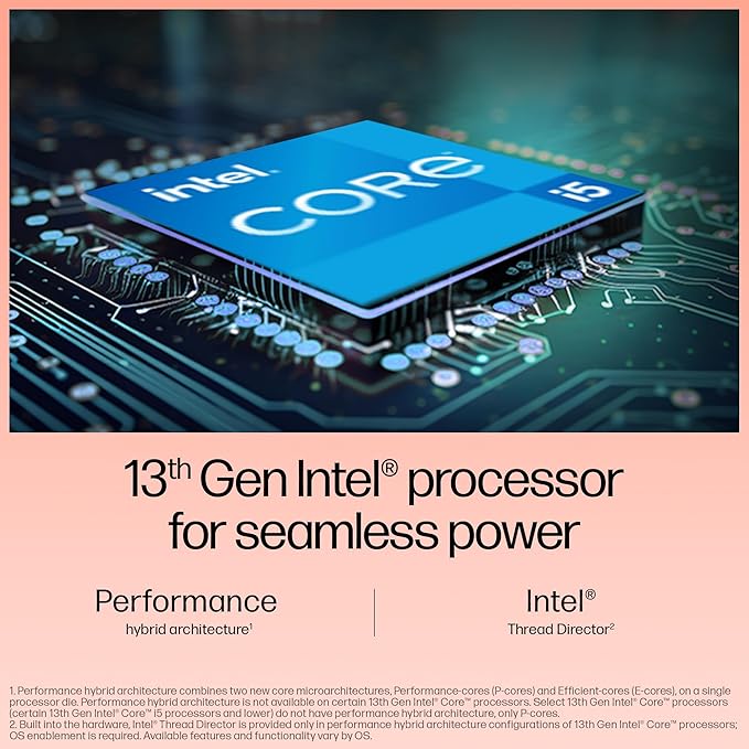 (Refurbished) HP 15, 13th Gen Intel Core i5-1334U, 16GB DDR4, 512GB SSD, (Win 11, Office 24, Silver, 1.59kg), Anti-Glare, 15.6-inch(39.6cm) FHD Laptop, Iris Xe Graphics, FHD Camera, Backlit KB, fd0467tu - Image 3